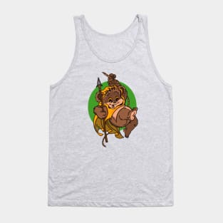 swinging bear Tank Top